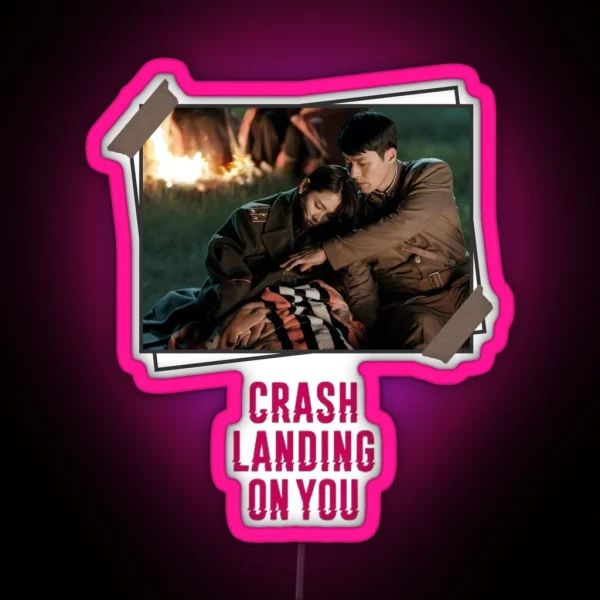 Kdrama Crash Landing On You Korean Drama RGB Neon Sign
