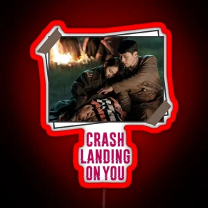 Kdrama Crash Landing On You Korean Drama RGB Neon Sign