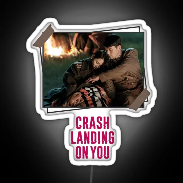 Kdrama Crash Landing On You Korean Drama RGB Neon Sign