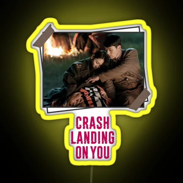 Kdrama Crash Landing On You Korean Drama RGB Neon Sign