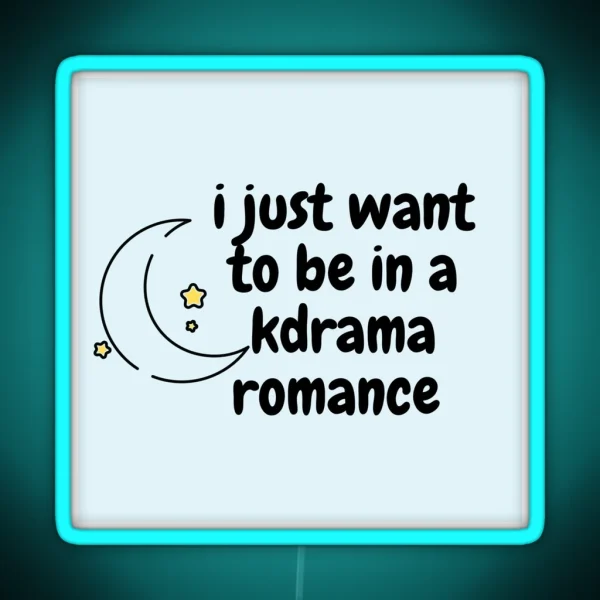 Kdrama Romance Led RGB Neon Sign