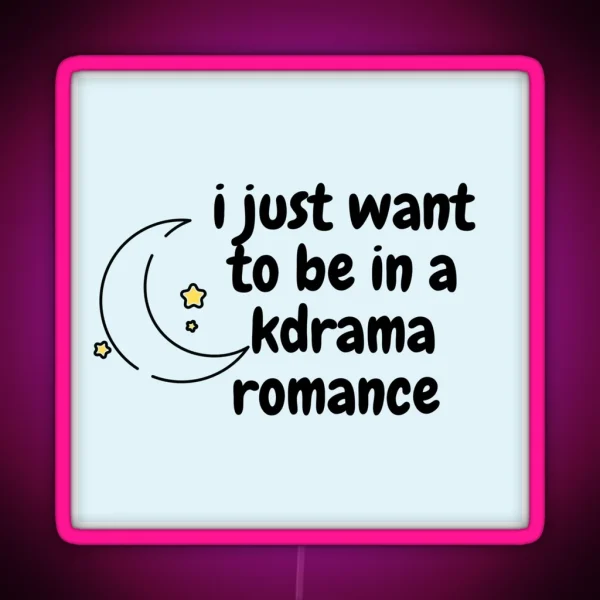 Kdrama Romance Led RGB Neon Sign