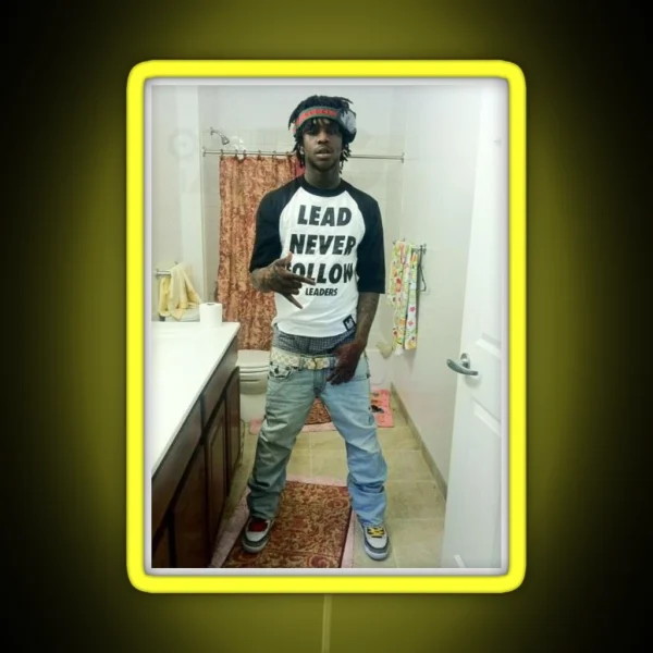 Keef In Bathroom RGB Neon Sign