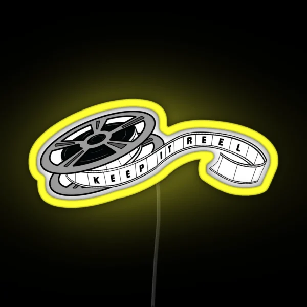 Keep It Reel RGB Neon Sign