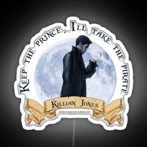 Keep The Prince I Ll Take The Pirate Killian Jones RGB Neon Sign