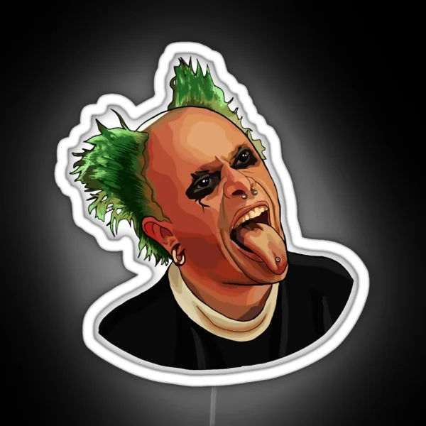 Keith Flint RGB Neon Sign