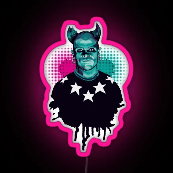 Keith Flint The Prodigy RGB Neon Sign