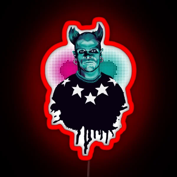 Keith Flint The Prodigy RGB Neon Sign