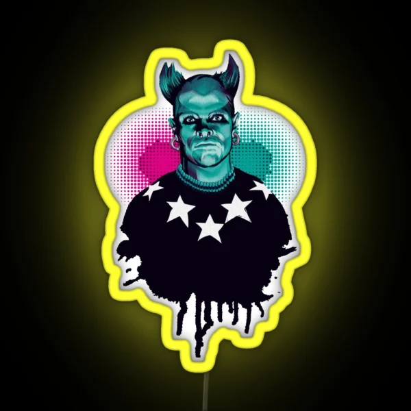 Keith Flint The Prodigy RGB Neon Sign
