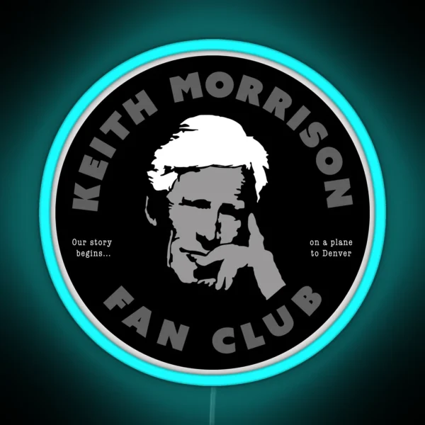 Keith Morrison Fan Club RGB Neon Sign
