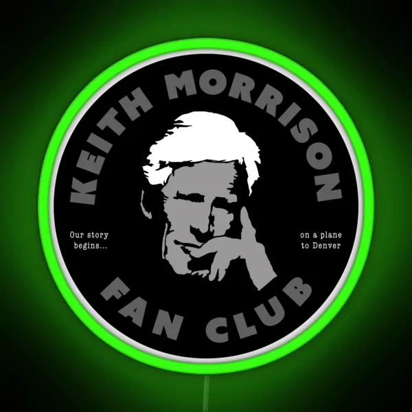 Keith Morrison Fan Club RGB Neon Sign
