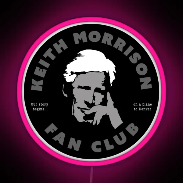 Keith Morrison Fan Club RGB Neon Sign