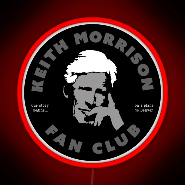 Keith Morrison Fan Club RGB Neon Sign