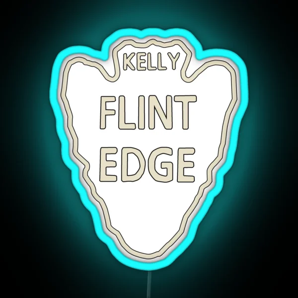 Kelly Flint Edge True Temper Flint Edge Axe RGB Neon Sign