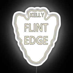 Kelly Flint Edge True Temper Flint Edge Axe Head Led RGB Neon Sign