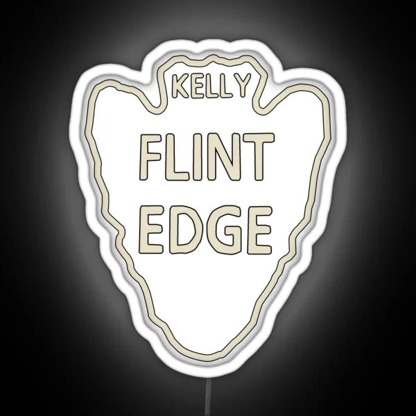Kelly Flint Edge True Temper Flint Edge Axe RGB Neon Sign