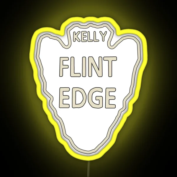 Kelly Flint Edge True Temper Flint Edge Axe RGB Neon Sign