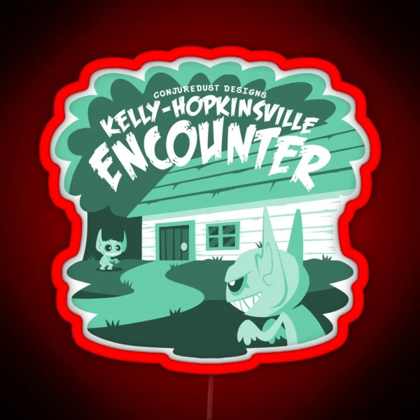 Kelly Hopkinsville Encounter RGB Neon Sign