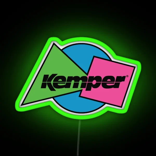 Kemp Snow RGB Neon Sign