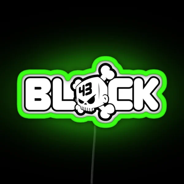Ken Block 43 RGB Neon Sign