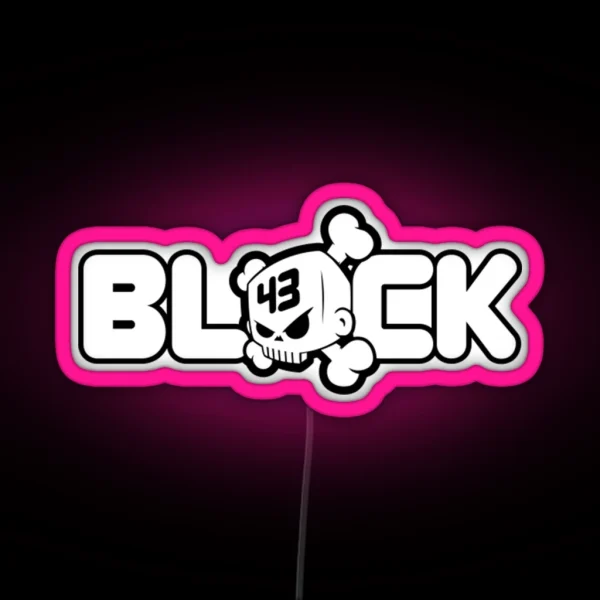 Ken Block 43 RGB Neon Sign