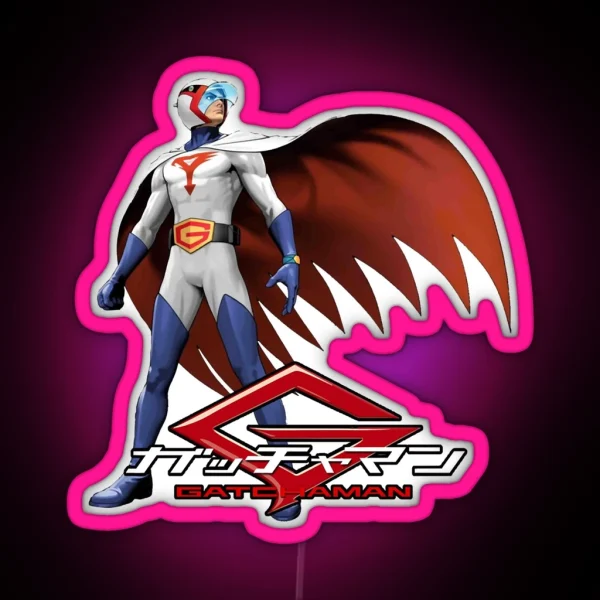 Ken Fly To Space RGB Neon Sign
