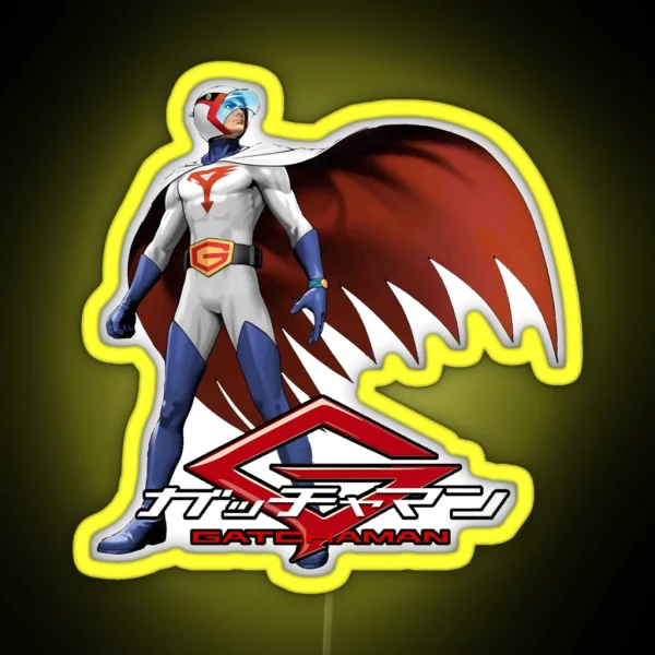 Ken Fly To Space RGB Neon Sign