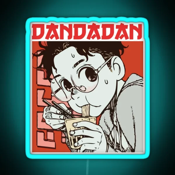 Ken Takakura Okurun Dandadan RGB Neon Sign