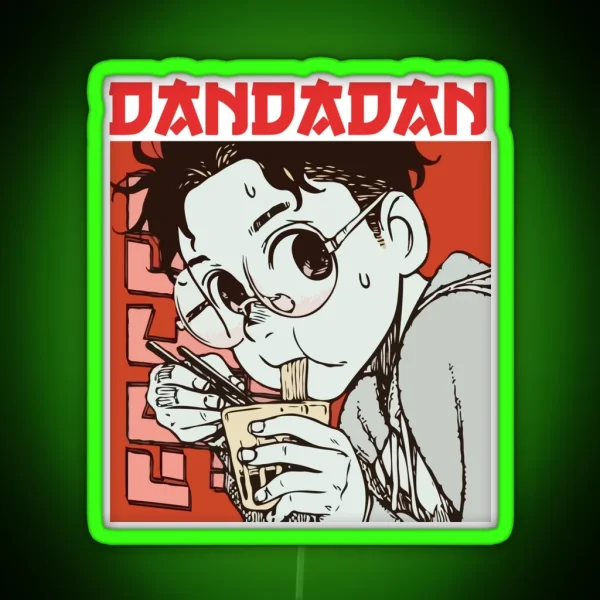 Ken Takakura Okurun Dandadan RGB Neon Sign