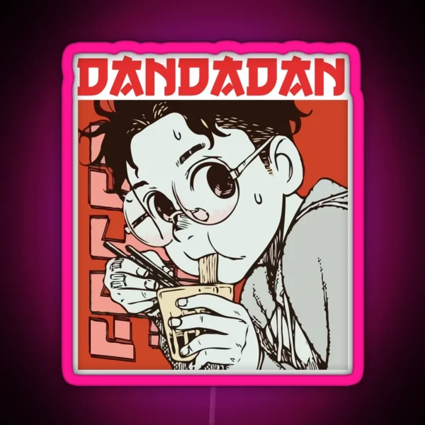 Ken Takakura Okurun Dandadan RGB Neon Sign