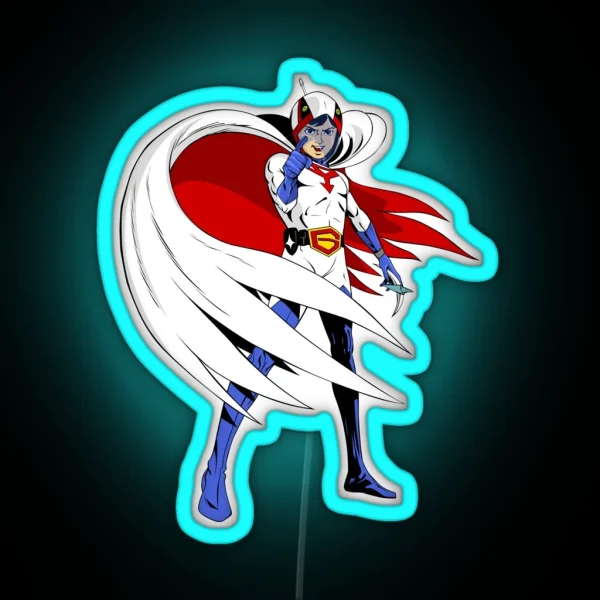 Ken Washio Battle Of The Planets RGB Neon Sign