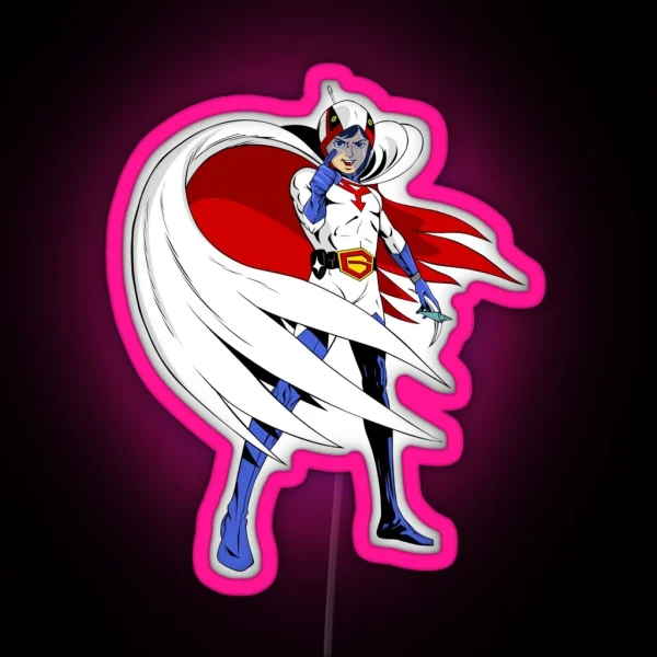 Ken Washio Battle Of The Planets RGB Neon Sign