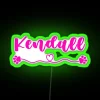 Kendall Dog Name RGB Neon Sign - Image 4