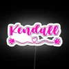 Kendall Dog Name RGB Neon Sign - Image 5