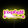 Kendall Dog Name RGB Neon Sign - Image 6