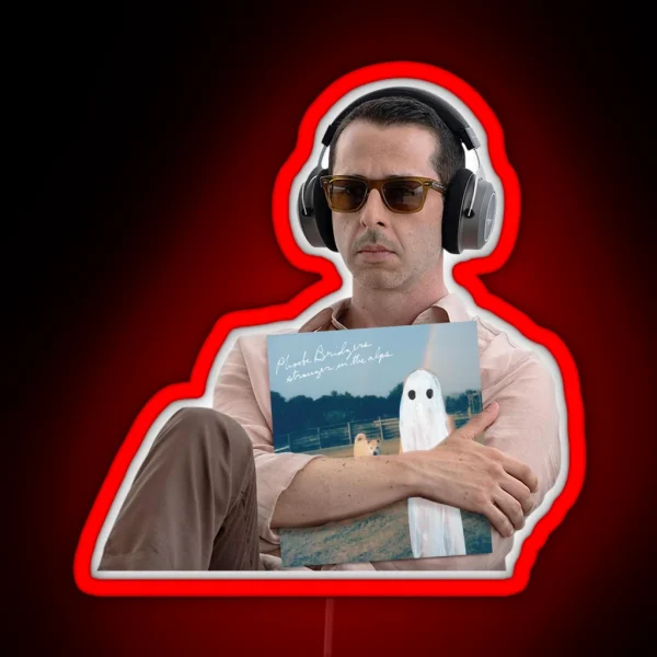 Kendall Roy Headphones In The Alps RGB Neon Sign