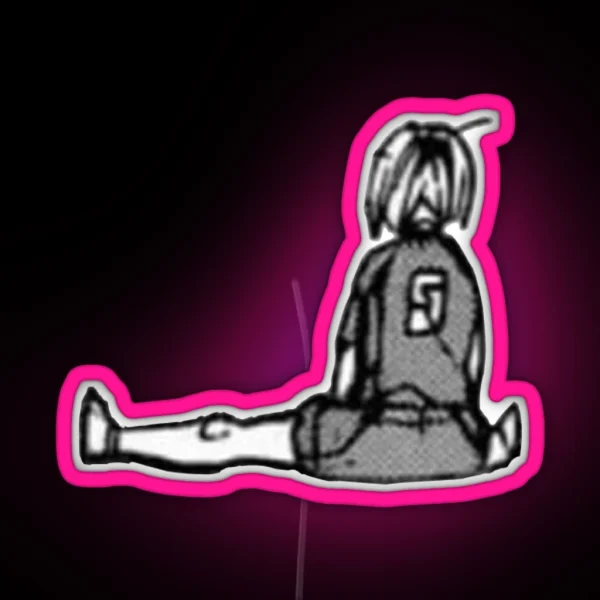 Kenma Sitting RGB Neon Sign