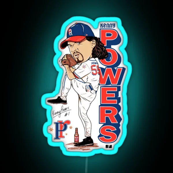 Kenny Powers RGB Neon Sign