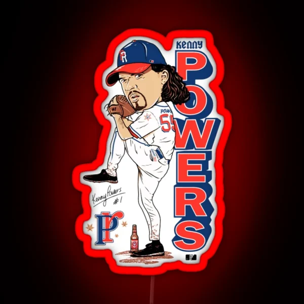 Kenny Powers RGB Neon Sign