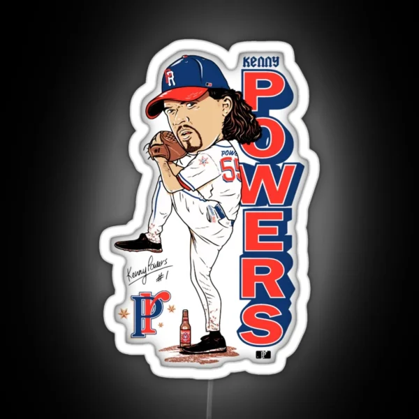 Kenny Powers RGB Neon Sign