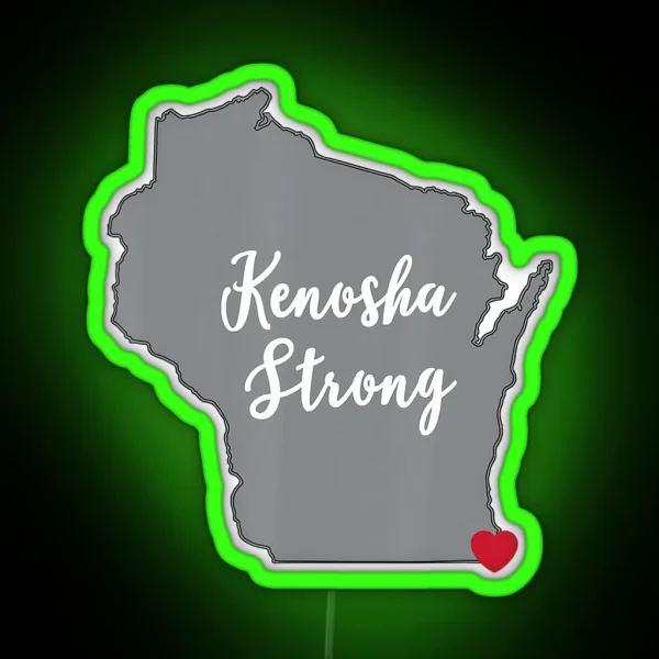 Kenosha Strong RGB Neon Sign