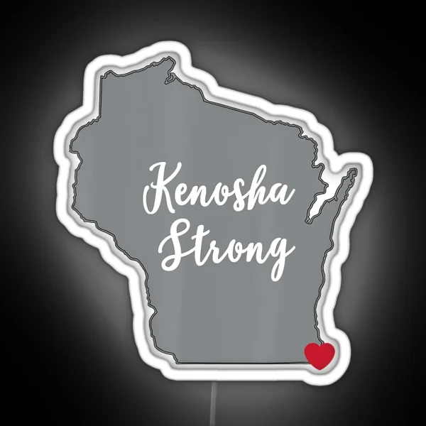 Kenosha Strong RGB Neon Sign
