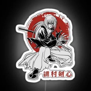 Kenshin Himura RGB Neon Sign