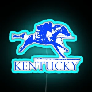 Kentucky Race Horse RGB Neon Sign