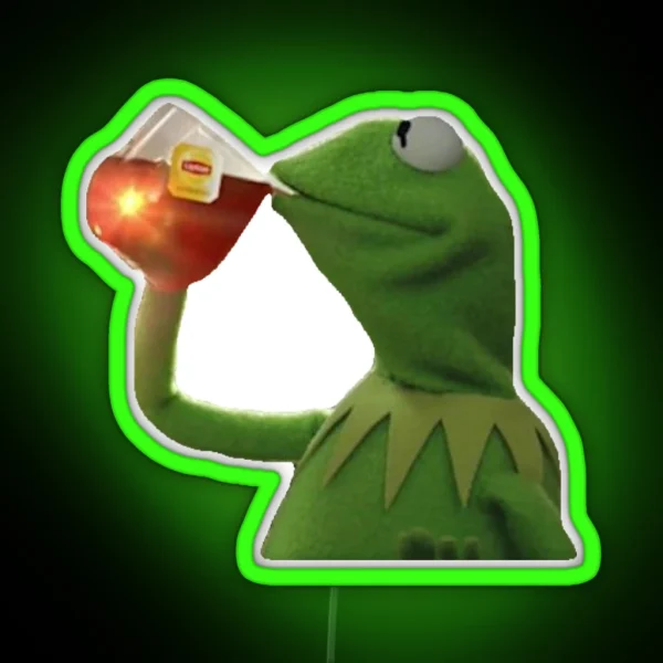 Kermit But That S None Of My Business RGB Neon Sign