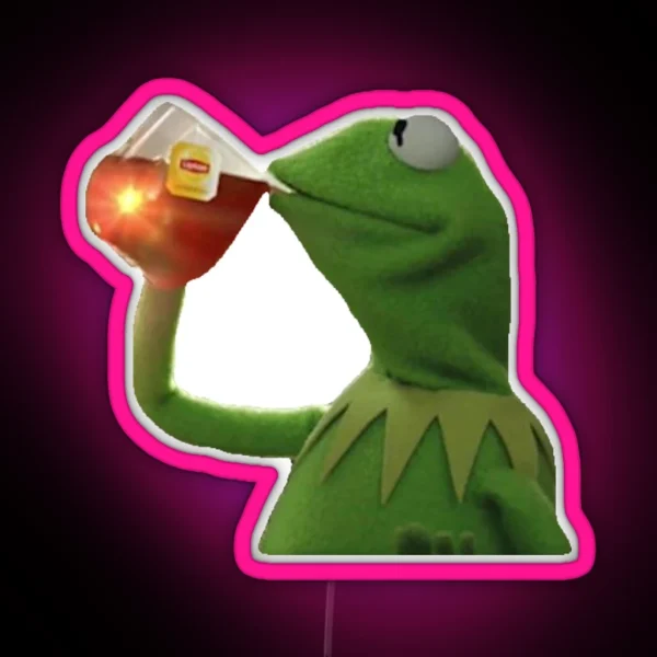 Kermit But That S None Of My Business RGB Neon Sign