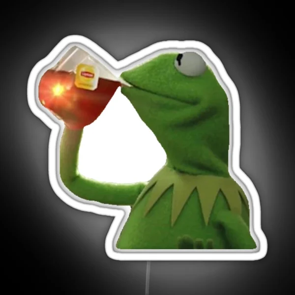 Kermit But That S None Of My Business RGB Neon Sign