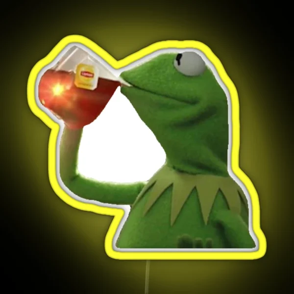Kermit But That S None Of My Business RGB Neon Sign