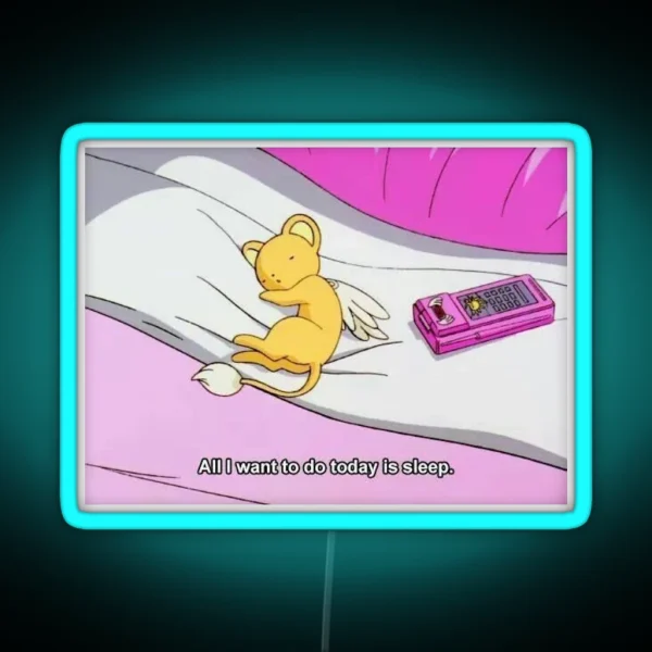 Kero Being Relatable RGB Neon Sign
