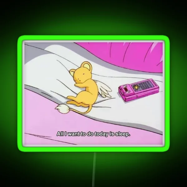 Kero Being Relatable RGB Neon Sign